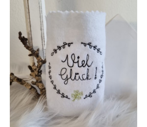 ADVENTSKALENDER 24. Dezember - Stickdatei - ITH Mini Lichtbeutel Vol. 1